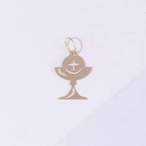 18K YELLOW GOLD PENDANT