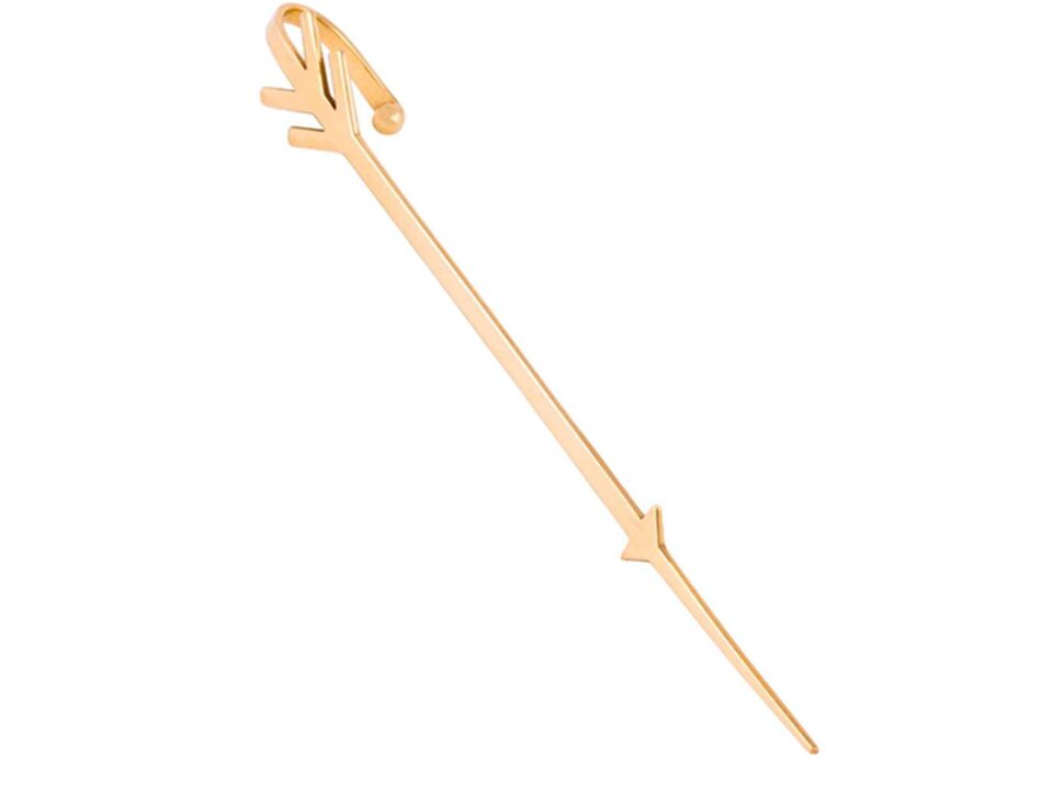 Golden Arrow Single Earring