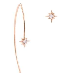 Twinkle Star Arc Earrings