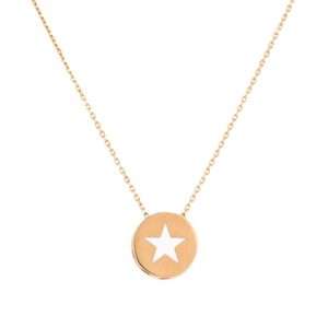 STAR BLACK  NECKLACE