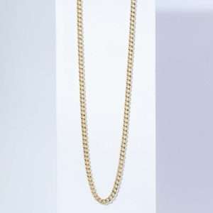 18K YELLOW GOLD CHAIN NECKLACE