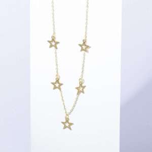 18K YELLOW GOLD STARS CHOCKER