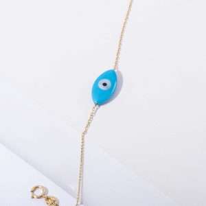 18K YELLOW GOLD BRACELET EYE