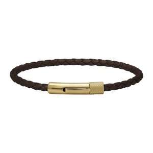 MEN BRACELET BROWN LEATHER