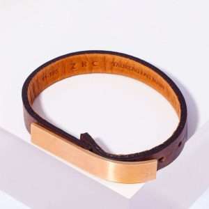 MAN LEATHER BRACELET