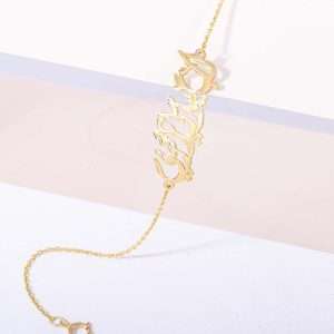 18K YELLOW GOLD BRACELET