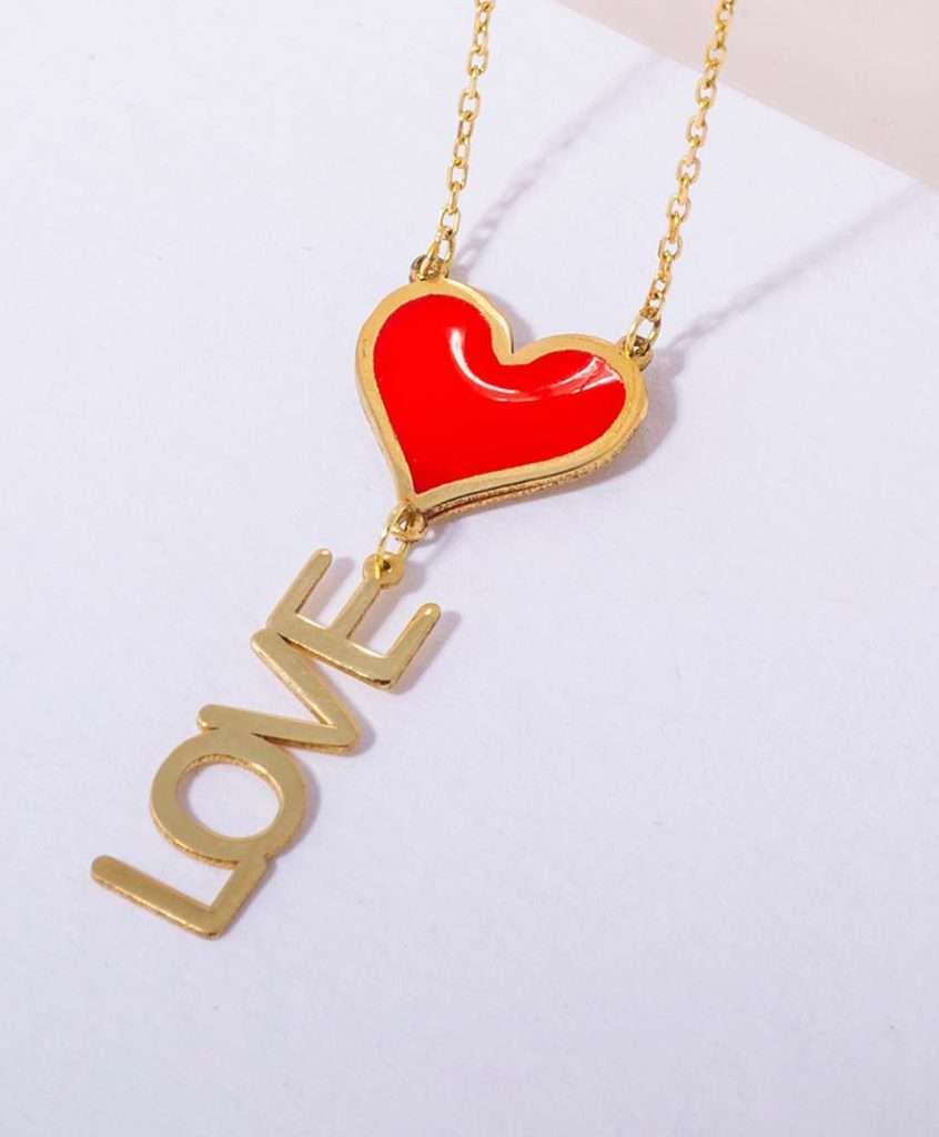 18K YELLOW GOLD NECKLACE