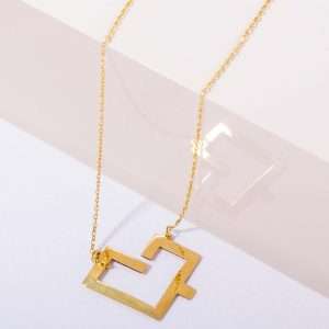 18K YELLOW GOLD NECKLACE