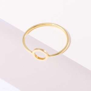 18K YELLOW GOLD RING