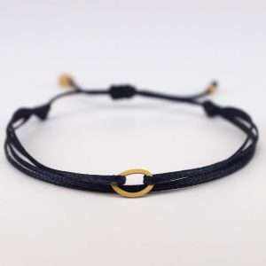 18K PEBBLE GOLD SOLID POLYSTER THREAD