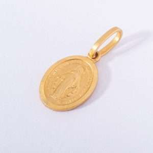18K YELLOW GOLD PENDANT