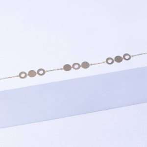 18K YELLOW GOLD MULTI-CIRCLE BRACELET