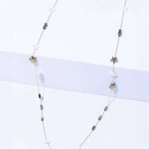 18K YELLOW GOLD HEART BRACELET WITH STONE