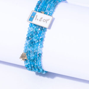 18K YELLOW GOLD BAABDA BRACELET WITH APETIT STONE