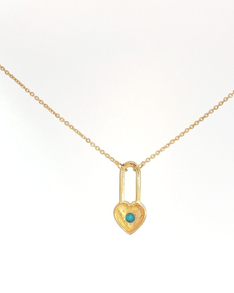 18KT Yellow Gold Charm Necklace