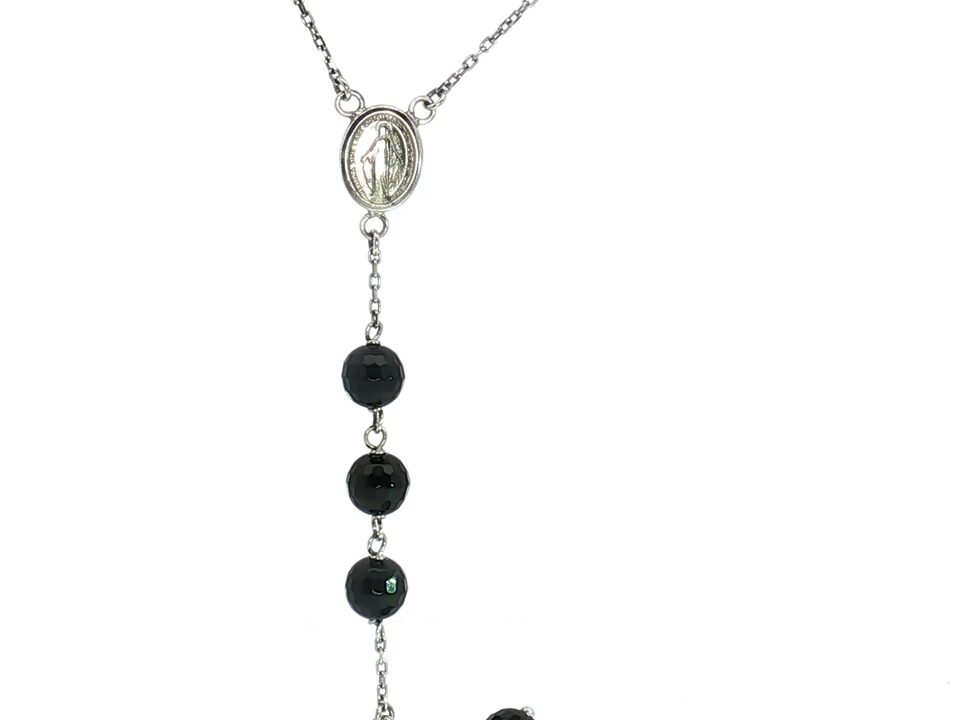 Onyx or Labradorite Rosary